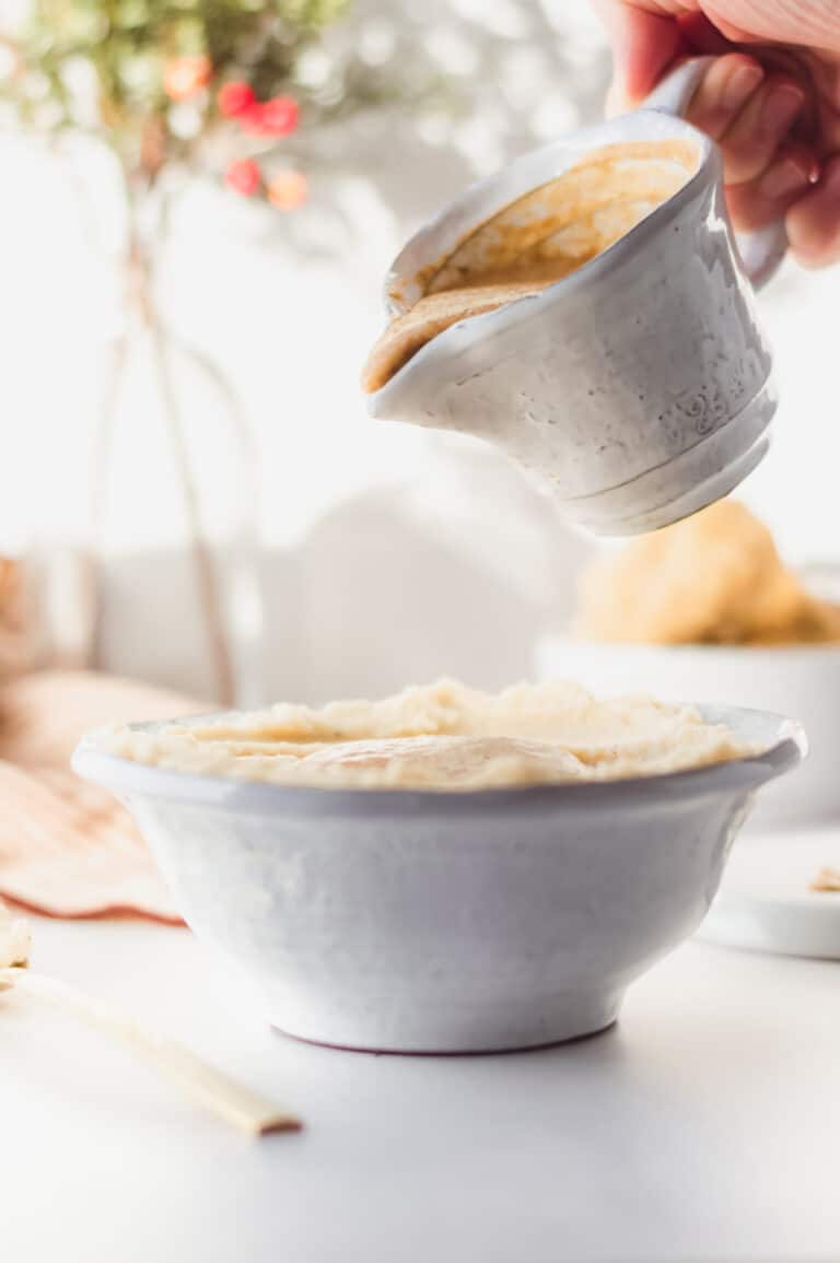 Easy Vegan GlutenFree Gravy Recipe (No Mushrooms) Notably Vegan